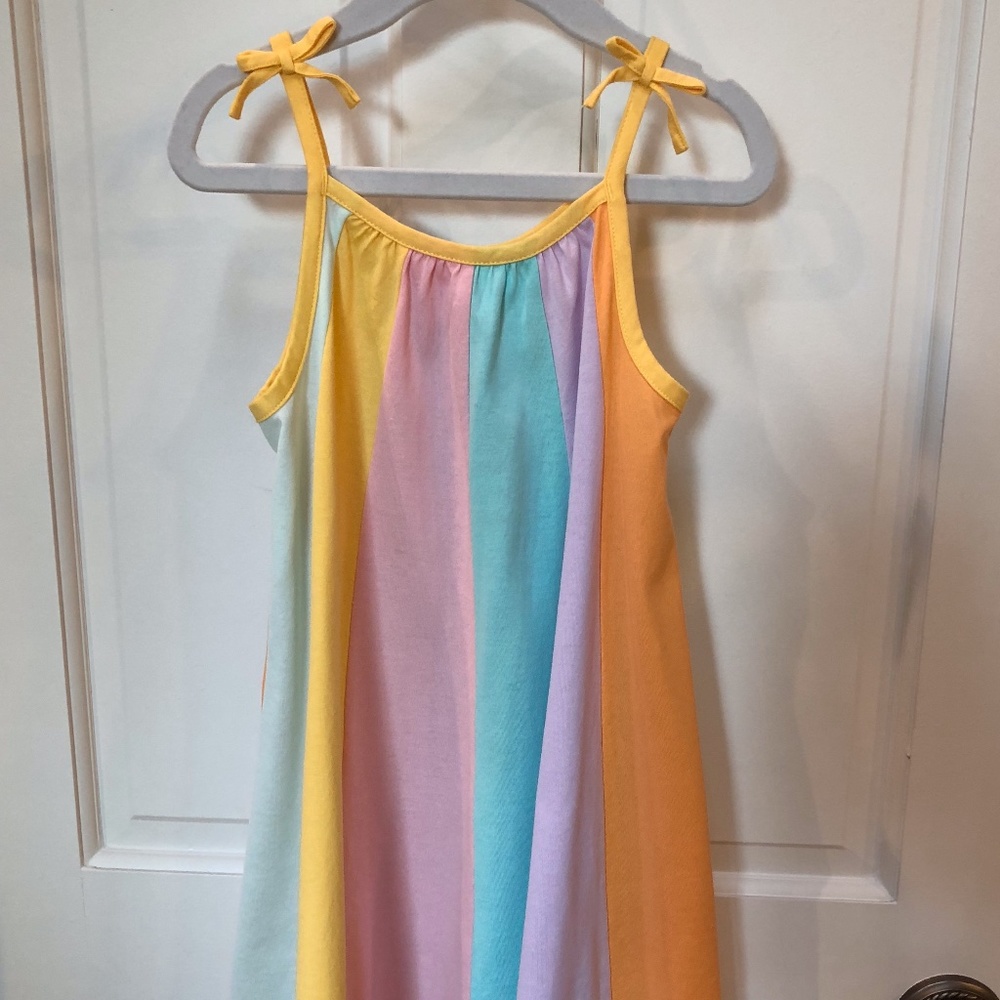 Hanna Andersson Striped Summer Dress - Size 100/4T